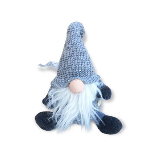 Picture of GREY GNOME WITH SEQUIN HAT